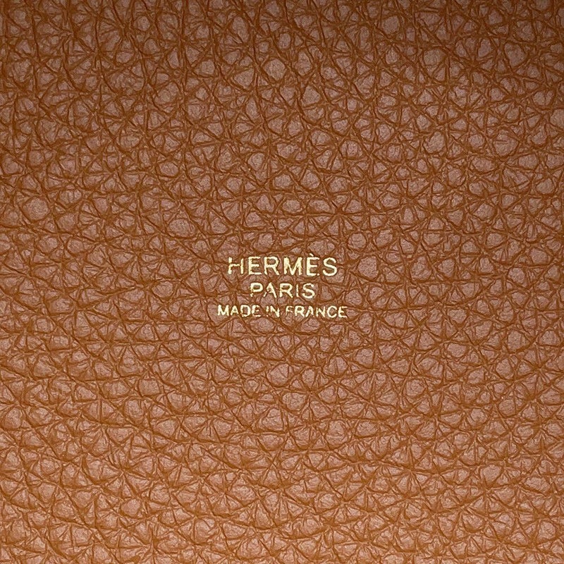 エルメス ハンドバッグ ピコタンロックPM ゴールド/ゴールド金具 トリヨンクレマンス B刻印