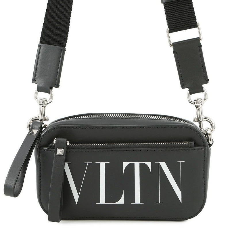 ヴァレンティノ・ガラヴァーニ ショルダーバッグ VLTNロゴ 1Y2B0954WJW VALENTINO 2way 黒