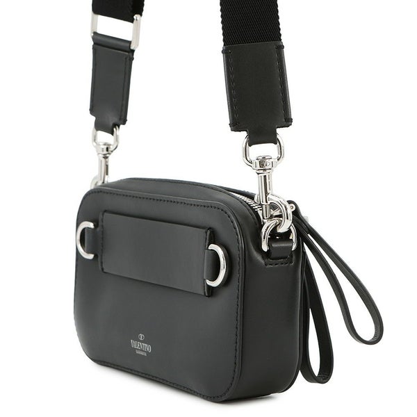 ヴァレンティノ・ガラヴァーニ ショルダーバッグ VLTNロゴ 1Y2B0954WJW VALENTINO 2way 黒