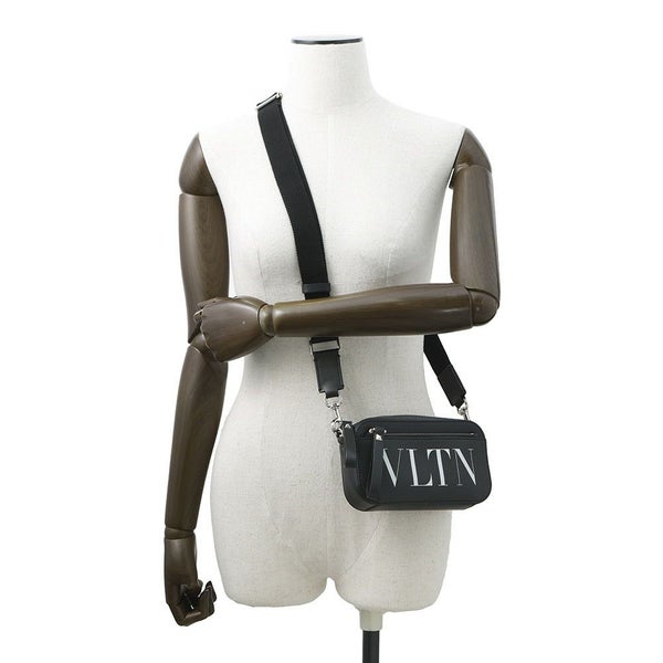 ヴァレンティノ・ガラヴァーニ ショルダーバッグ VLTNロゴ 1Y2B0954WJW VALENTINO 2way 黒