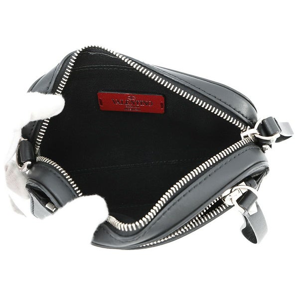 ヴァレンティノ・ガラヴァーニ ショルダーバッグ VLTNロゴ 1Y2B0954WJW VALENTINO 2way 黒