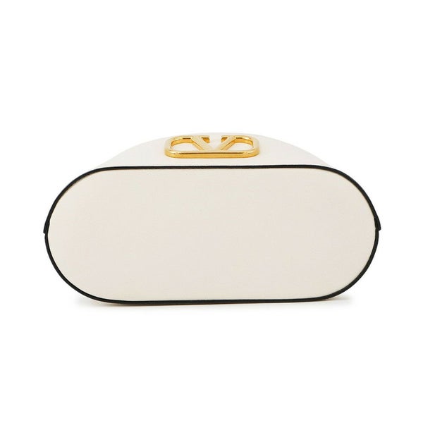 ヴァレンティノ・ガラヴァーニ チェーンショルダーバッグ Vロゴ バケットバッグ VALENTINO