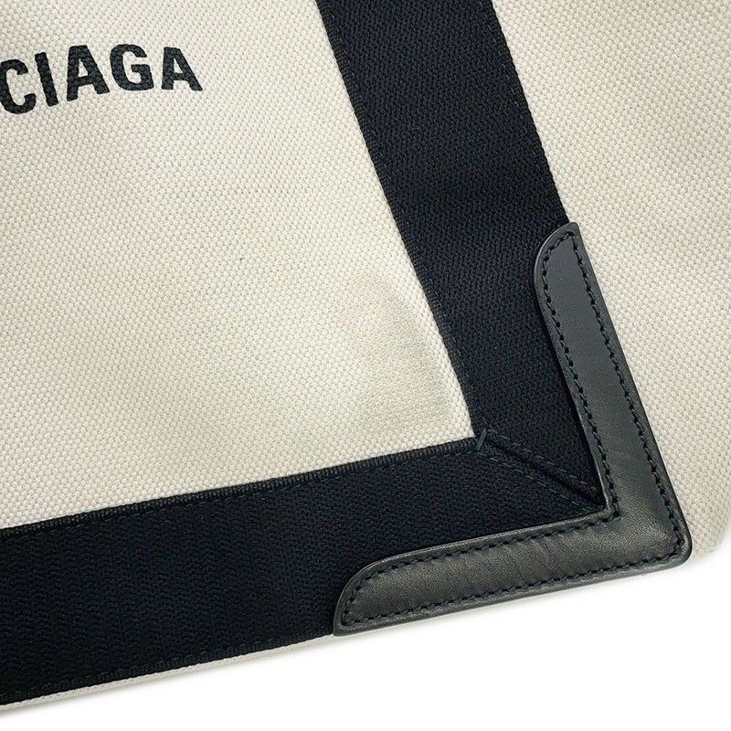 バレンシアガ トートバッグ ネイビーカバス S ポーチ付 339933 BALENCIAGA 黒