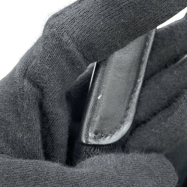 バレンシアガ トートバッグ ネイビーカバス S ポーチ付 339933 BALENCIAGA 黒