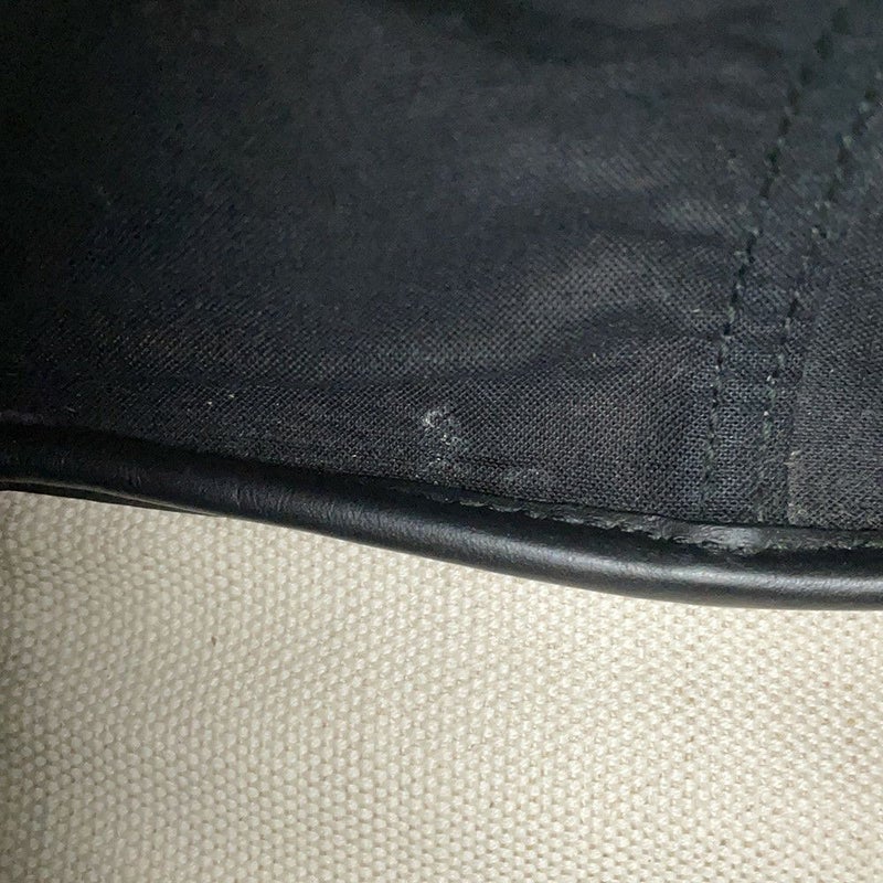 バレンシアガ トートバッグ ネイビーカバス S ポーチ付 339933 BALENCIAGA 黒