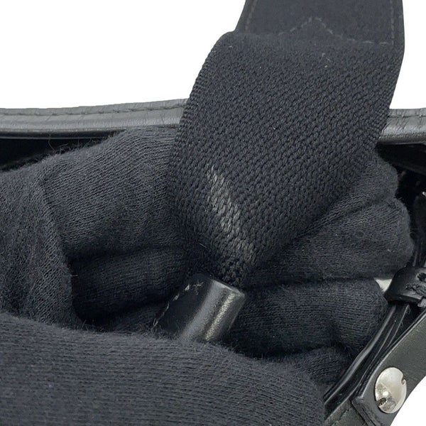 バレンシアガ トートバッグ ネイビーカバス S ポーチ付 339933 BALENCIAGA 黒