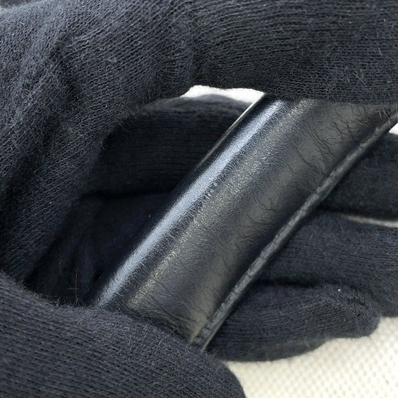 バレンシアガ トートバッグ ネイビーカバス S ポーチ付 339933 BALENCIAGA 黒