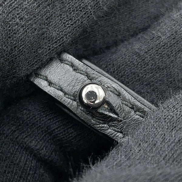 バレンシアガ トートバッグ ネイビーカバス S ポーチ付 339933 BALENCIAGA 黒