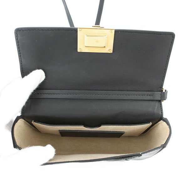 ジバンシー ショルダーバッグ ロゴ レザー GIVENCHY バッグ 黒