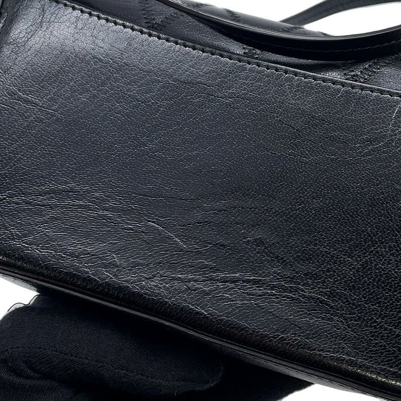 ジバンシー ショルダーバッグ ロゴ レザー GIVENCHY バッグ 黒