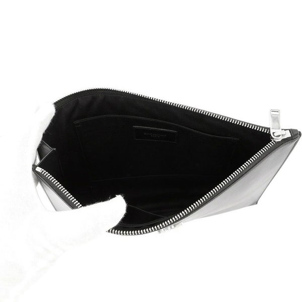サンローランパリ クラッチバッグ モノグラム ジップ タブレットホルダー 453249 SAINT LAURENT PARIS 黒