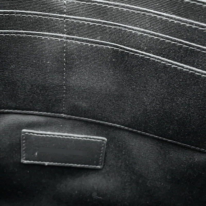 サンローランパリ クラッチバッグ モノグラム ジップ タブレットホルダー 453249 SAINT LAURENT PARIS 黒