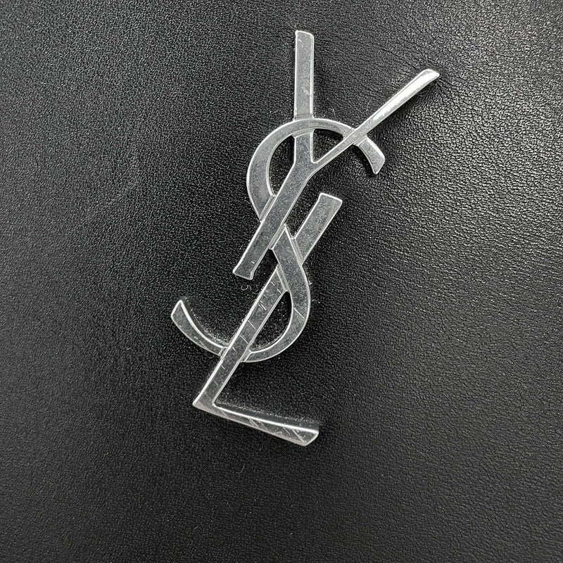 サンローランパリ クラッチバッグ モノグラム ジップ タブレットホルダー 453249 SAINT LAURENT PARIS 黒