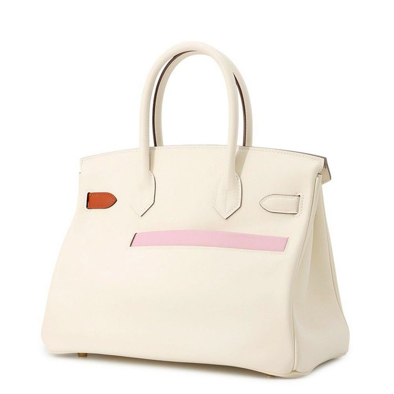 エルメス バーキン30 カラーマティック ナタ/キュイーブル/ライム/モーヴシルベストル/ブルーブリュム/チャイ/ゴールド金具 スイフト B刻印