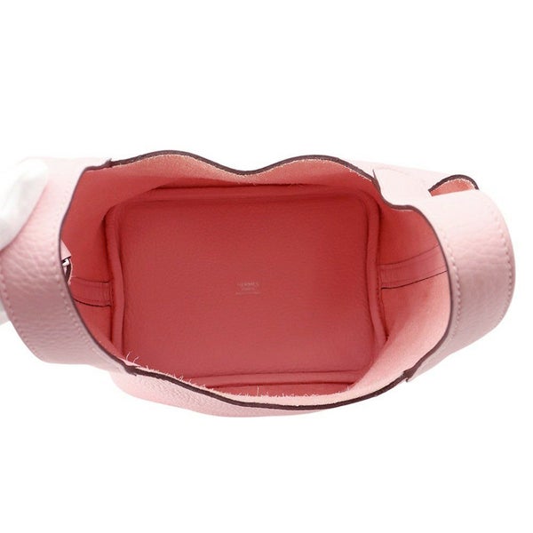 エルメス ハンドバッグ ピコタンロックPM ローズサクラ/シルバー金具 トリヨンクレマンス W刻印