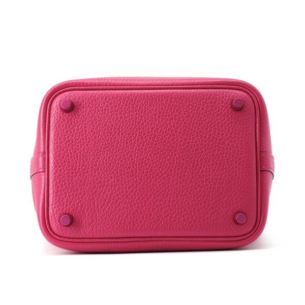 エルメス ハンドバッグ ピコタンロックPM モノクローム ローズメキシコ/ピンク金具 トリヨンクレマンス U刻印