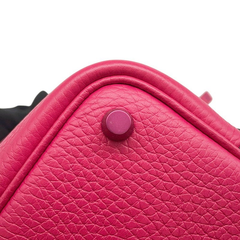 エルメス ハンドバッグ ピコタンロックPM モノクローム ローズメキシコ/ピンク金具 トリヨンクレマンス U刻印