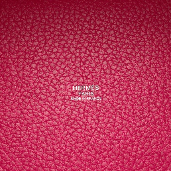 エルメス ハンドバッグ ピコタンロックPM モノクローム ローズメキシコ/ピンク金具 トリヨンクレマンス U刻印