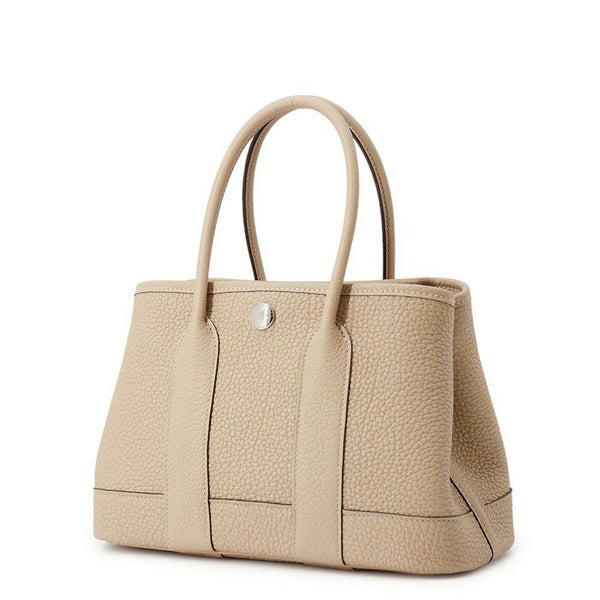 エルメス トートバッグ ネオ・ガーデン 23 ガーデンパーティ トレンチ/シルバー金具 ネゴンダ K刻印