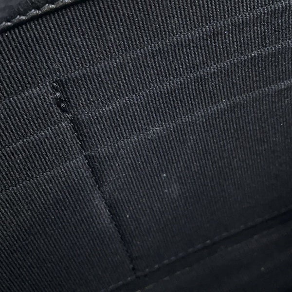 シャネル チェーンウォレット カメリア ココマーク キャビアスキン A47421 CHANEL 財布 黒