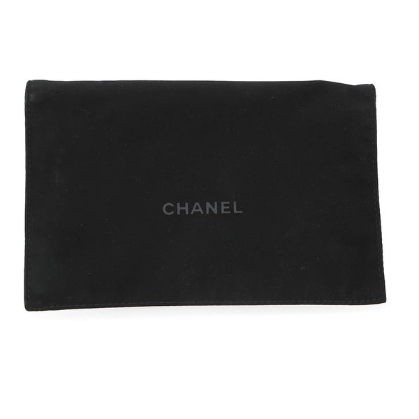 シャネル チェーンウォレット カメリア ココマーク キャビアスキン A47421 CHANEL 財布 黒