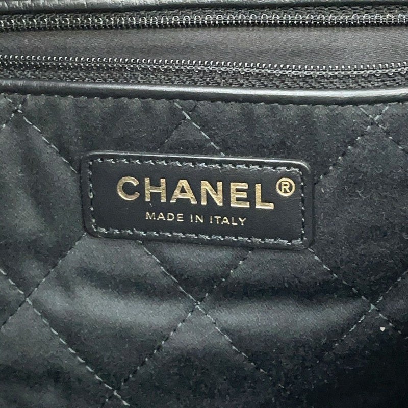 シャネル ハンドバッグ シャネル22 シャイニーカーフレザー AS3261 CHANEL ショルダーバッグ 黒