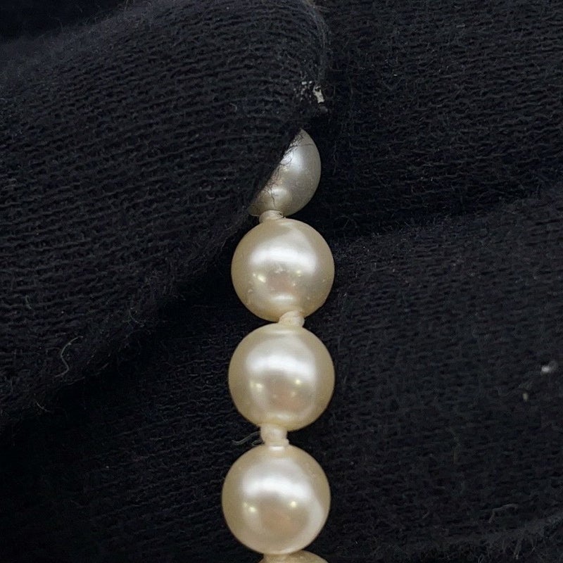 シャネル ネックレス ココマーク フェイクパール メタル ラインストーン 100周年記念 F24 V A64757 CHANEL アクセサリー