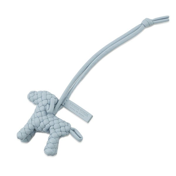 ボッテガヴェネタ バッグチャーム ドッグ イントレチャート ナッパレザー 807068 BOTTEGA VENETA