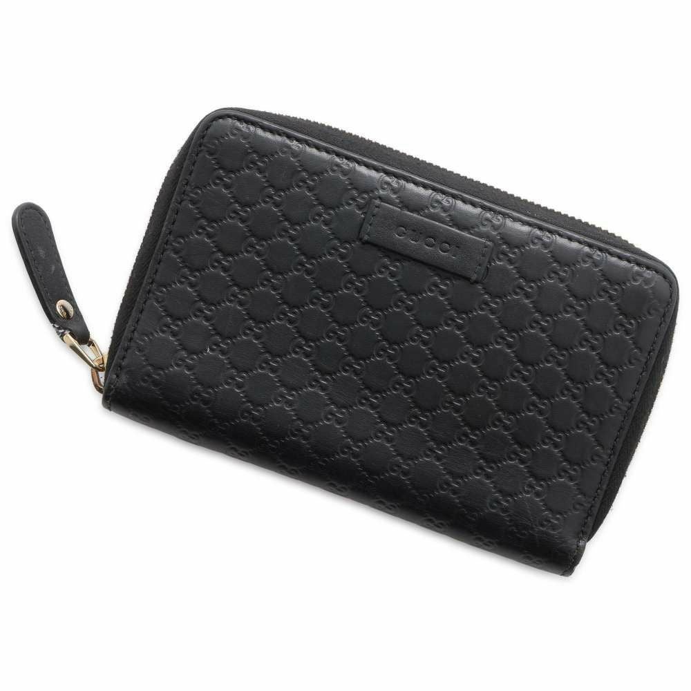 グッチ 長財布 マイクログッチシマ 449423 グッチ 長財布 マイクログッチシマ レザー 449423 GUCCI ラウンド
