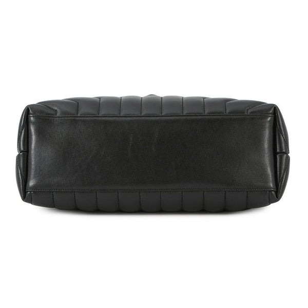 サンローランパリ チェーンショルダー バッグ ルル ミディアム レザー 574946 SAINT LAURENT PARIS 黒