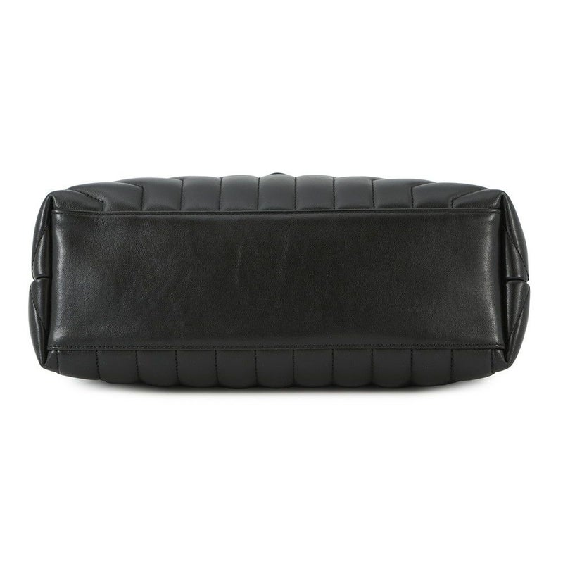 サンローランパリ チェーンショルダー バッグ ルル ミディアム レザー 574946 SAINT LAURENT PARIS 黒