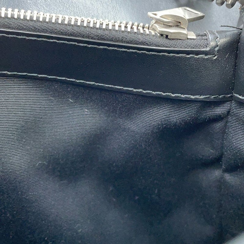 サンローランパリ チェーンショルダー バッグ ルル ミディアム レザー 574946 SAINT LAURENT PARIS 黒