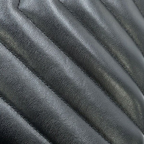 サンローランパリ チェーンショルダー バッグ ルル ミディアム レザー 574946 SAINT LAURENT PARIS 黒