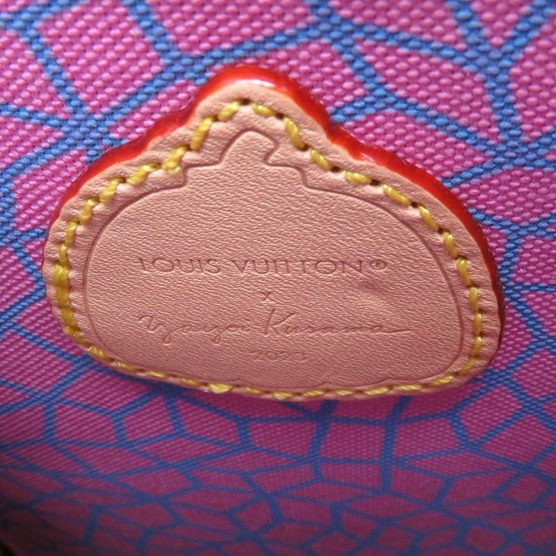 ルイヴィトン ハンドバッグ モニグラム・パンプキン LV×YK プティットサックプラ M82112 ミニバッグ 2wayバッグ 草間彌生