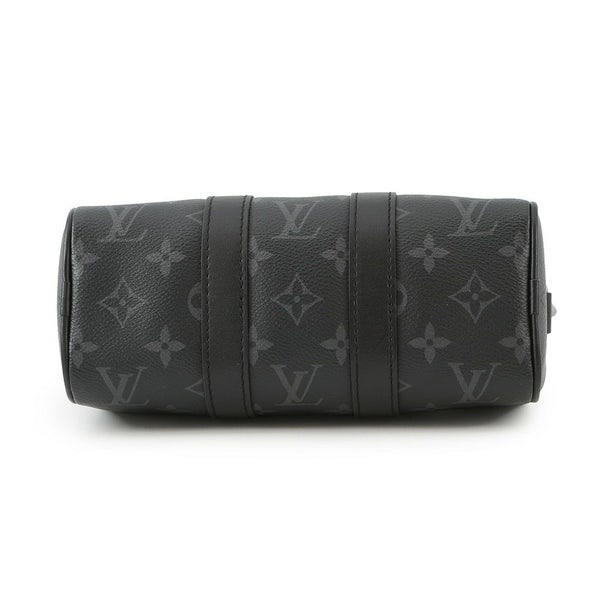 ルイヴィトン ハンドバッグ モノグラム・エクリプス/リバース キーポル XS M45947 ヴィトン 2wayショルダー メンズ 黒 ブラック