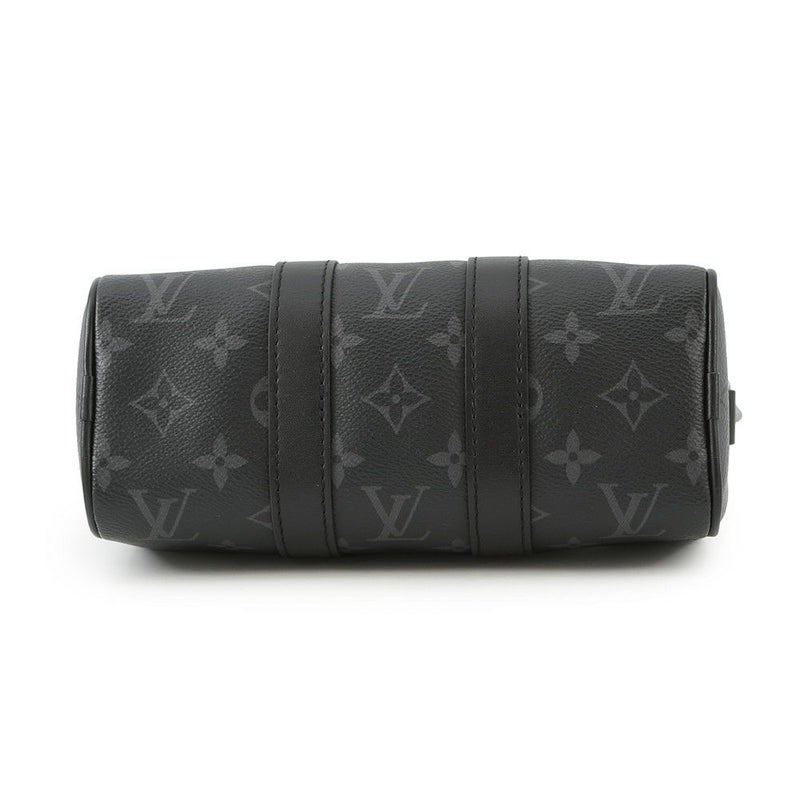 ルイヴィトン ハンドバッグ モノグラム・エクリプス/リバース キーポル XS M45947 ヴィトン 2wayショルダー メンズ 黒 ブラック