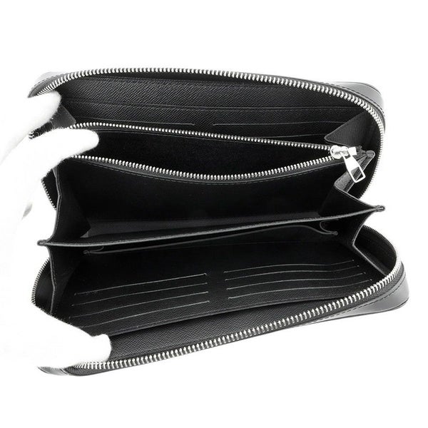 ルイヴィトン 長財布 ダミエ・グラフィット ジッピーXL ハンドル付き N41503 LOUIS VUITTON 財布 メンズ ブラック 黒