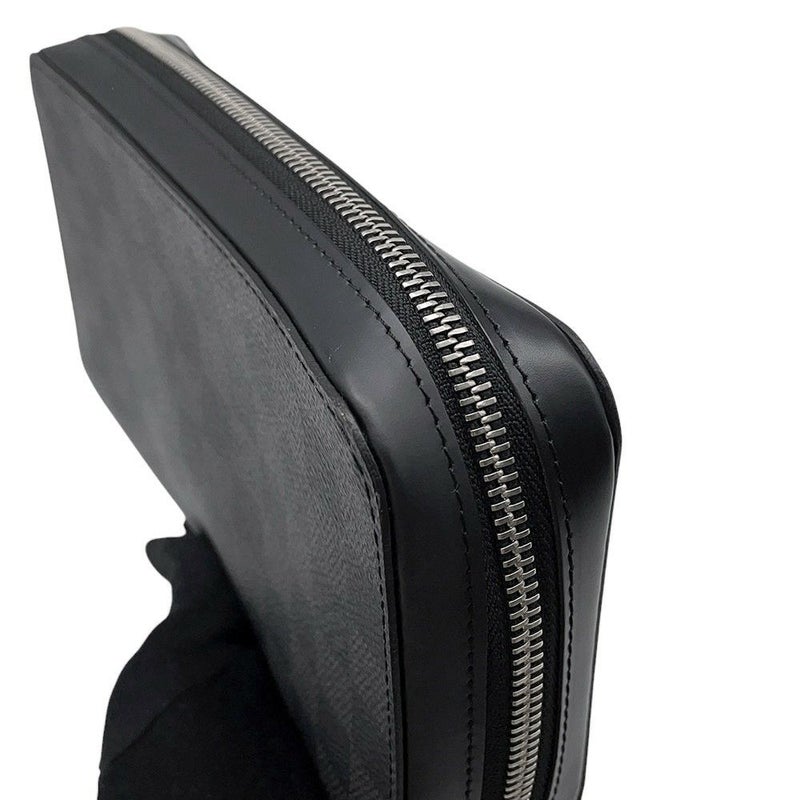 ルイヴィトン 長財布 ダミエ・グラフィット ジッピーXL ハンドル付き N41503 LOUIS VUITTON 財布 メンズ ブラック 黒
