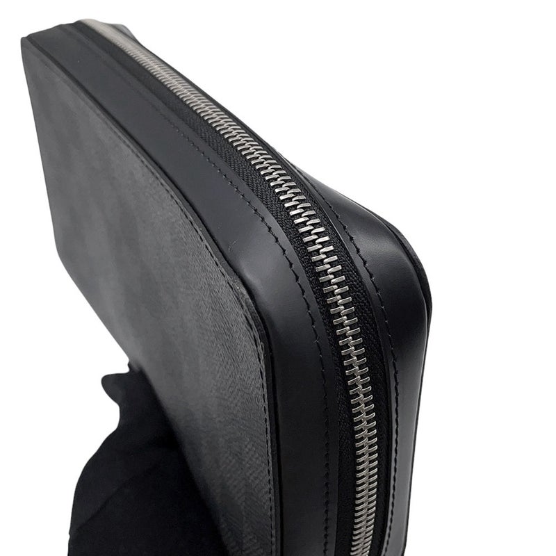 ルイヴィトン 長財布 ダミエ・グラフィット ジッピーXL ハンドル付き N41503 LOUIS VUITTON 財布 メンズ ブラック 黒