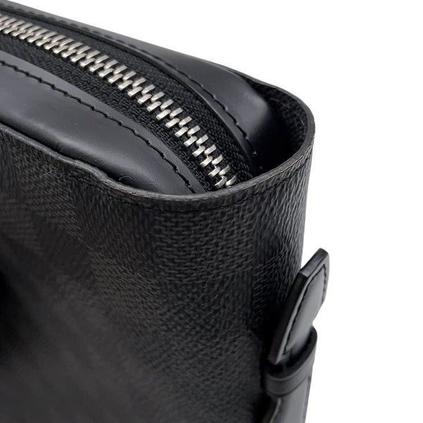 ルイヴィトン 長財布 ダミエ・グラフィット ジッピーXL ハンドル付き N41503 LOUIS VUITTON 財布 メンズ ブラック 黒