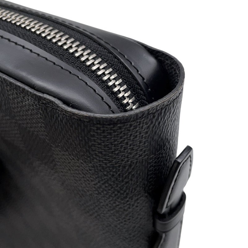 ルイヴィトン 長財布 ダミエ・グラフィット ジッピーXL ハンドル付き N41503 LOUIS VUITTON 財布 メンズ ブラック 黒
