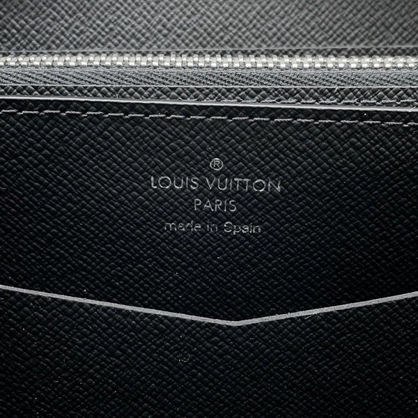 ルイヴィトン 長財布 ダミエ・グラフィット ジッピーXL ハンドル付き N41503 LOUIS VUITTON 財布 メンズ ブラック 黒