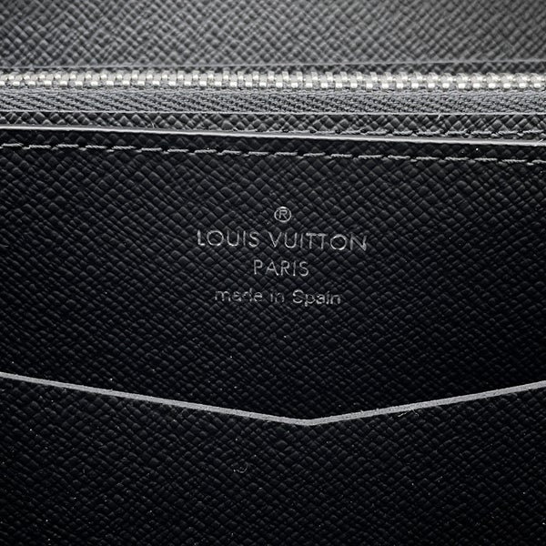 ルイヴィトン 長財布 ダミエ・グラフィット ジッピーXL ハンドル付き N41503 LOUIS VUITTON 財布 メンズ ブラック 黒