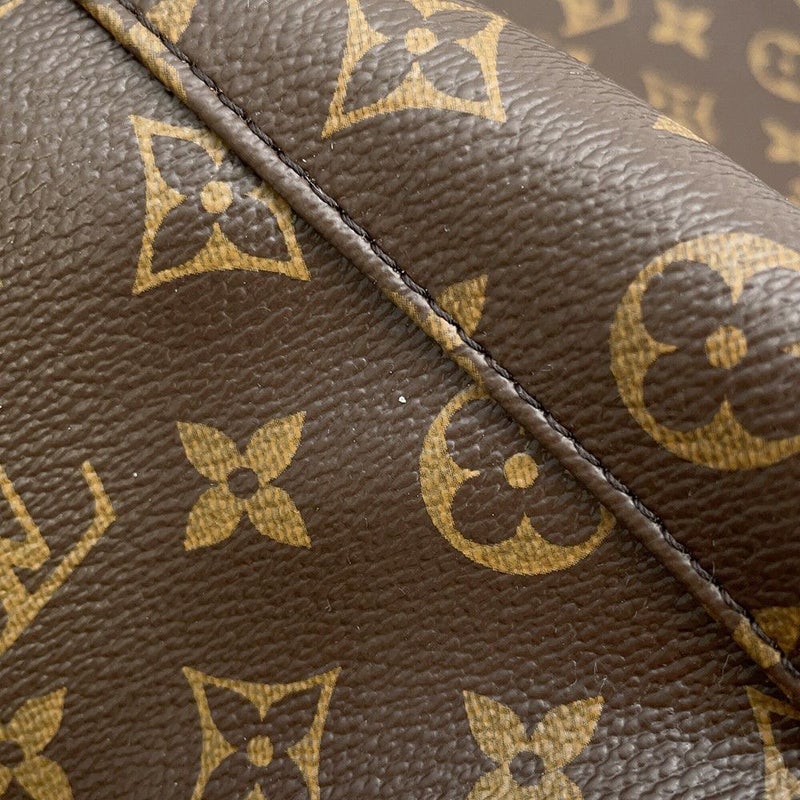 ルイヴィトン リュックサック モノグラム・マカサー クリストファーMM M43735 LOUIS VUITTON バックパック 黒 ブラック