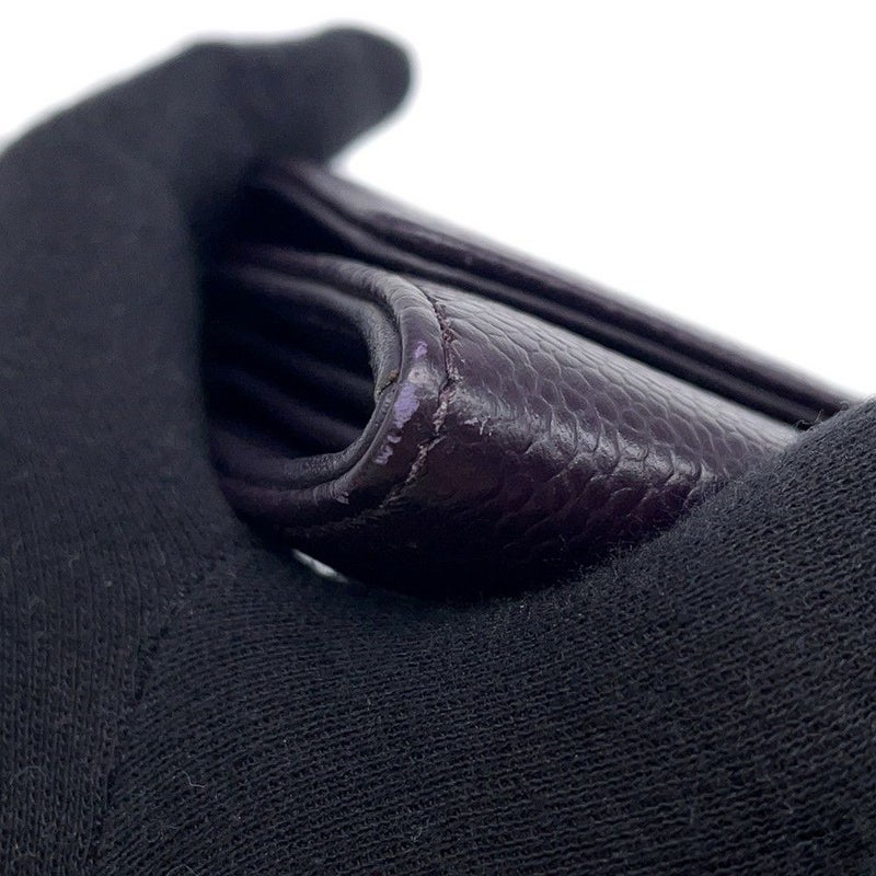 シャネル 長財布 ココマーク キャビアスキン A50070 CHANEL 財布 二つ折り長財布