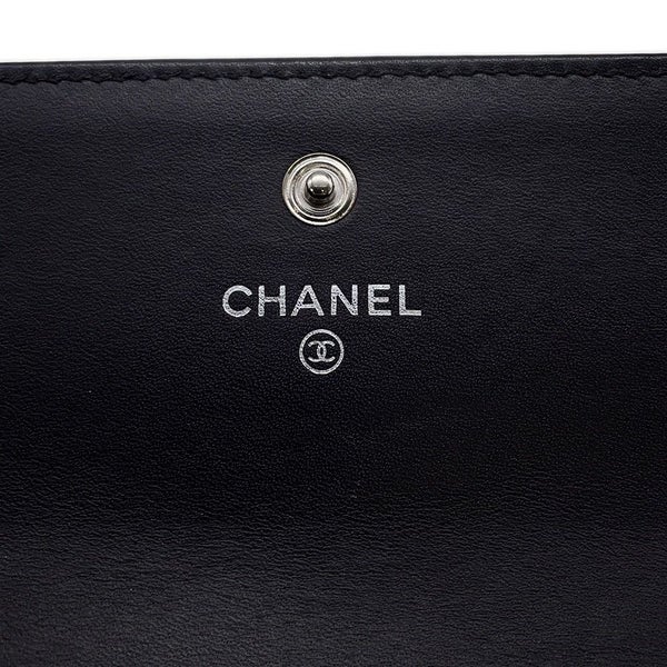 シャネル 長財布 ココマーク キャビアスキン A50070 CHANEL 財布 二つ折り長財布