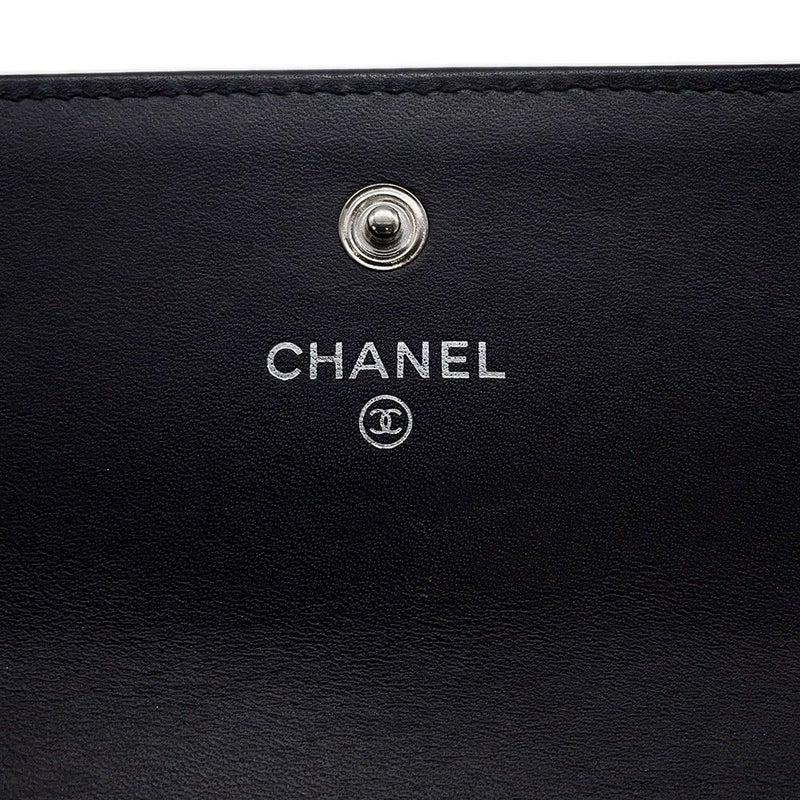 シャネル 長財布 ココマーク キャビアスキン A50070 CHANEL 財布 二つ折り長財布