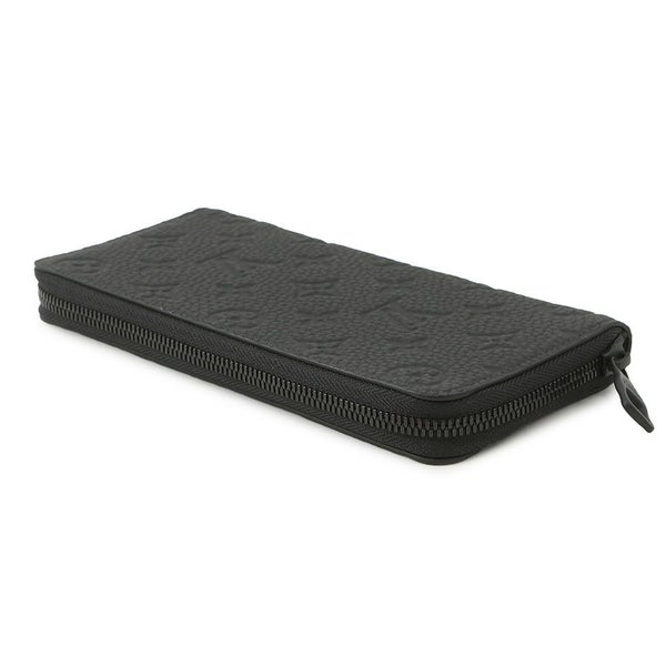 ルイヴィトン 長財布 モノグラム トリヨンレザー ジッピーウォレット・ヴェルティカル M69047 LOUIS VUITTON  財布 メンズ 黒