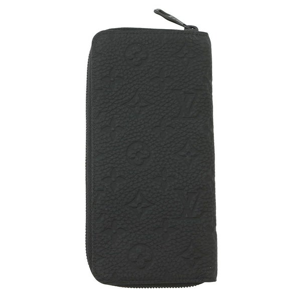 ルイヴィトン 長財布 モノグラム トリヨンレザー ジッピーウォレット・ヴェルティカル M69047 LOUIS VUITTON  財布 メンズ 黒