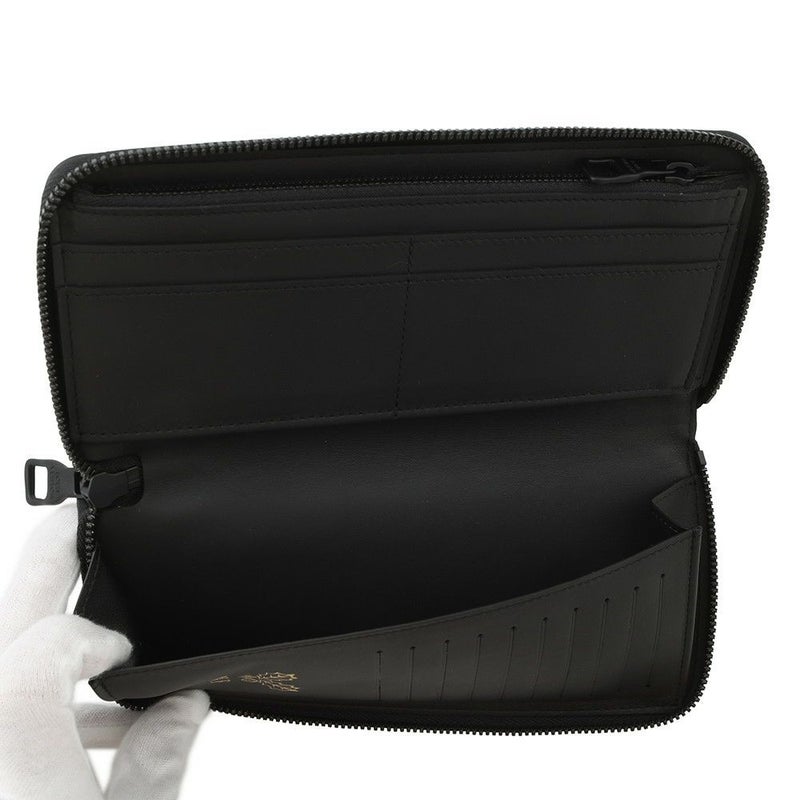 ルイヴィトン 長財布 モノグラム トリヨンレザー ジッピーウォレット・ヴェルティカル M69047 LOUIS VUITTON  財布 メンズ 黒